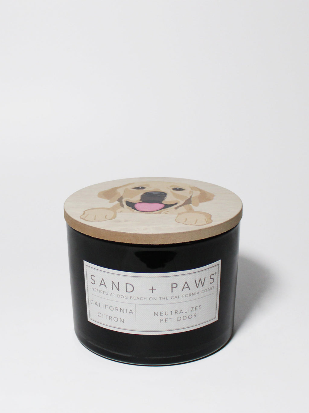 Sand + Paws California Citron 12 oz scented candle