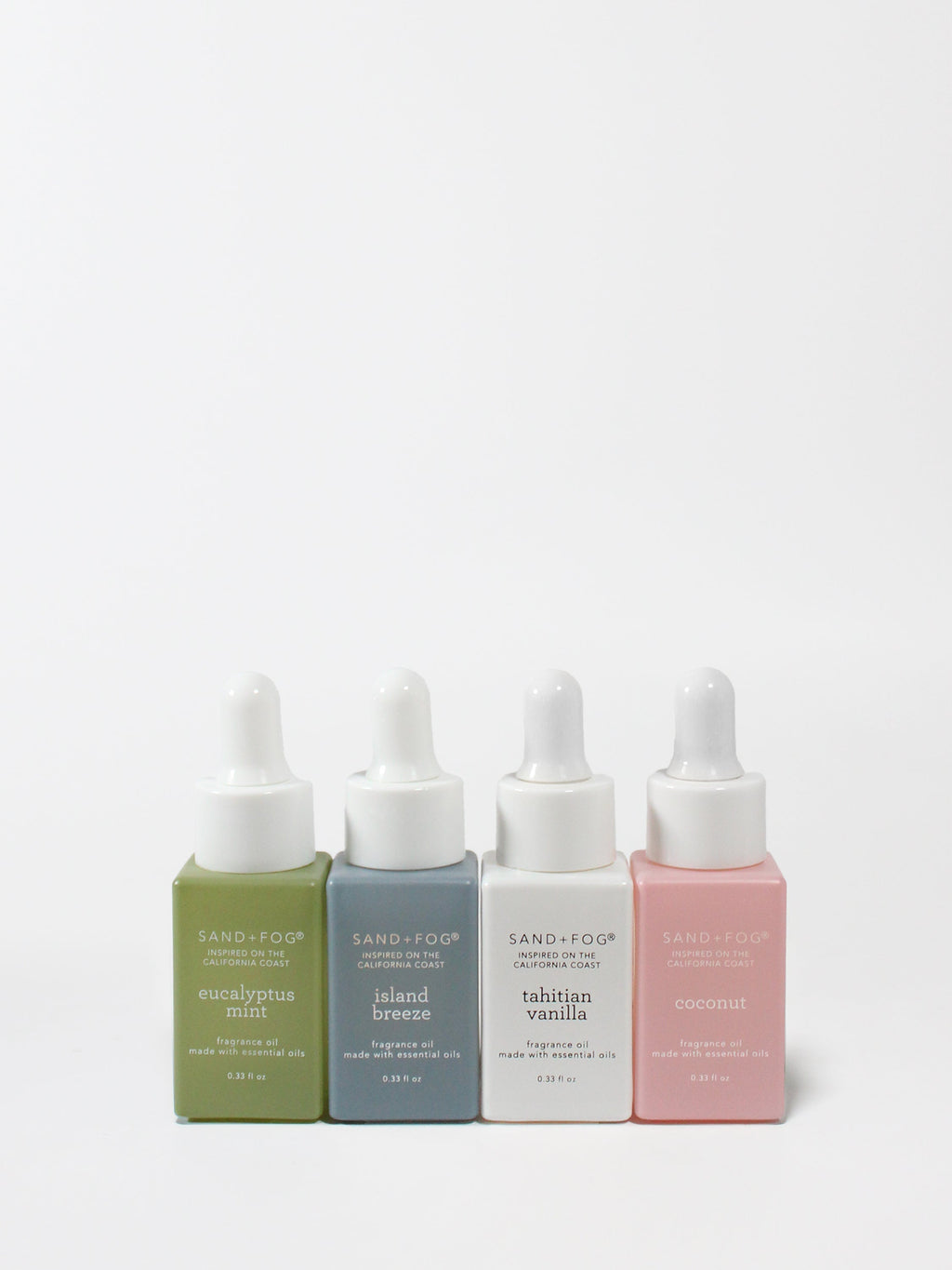 4 Pack of 10 ml Fragrance Diffuser Oils – Sand + Fog