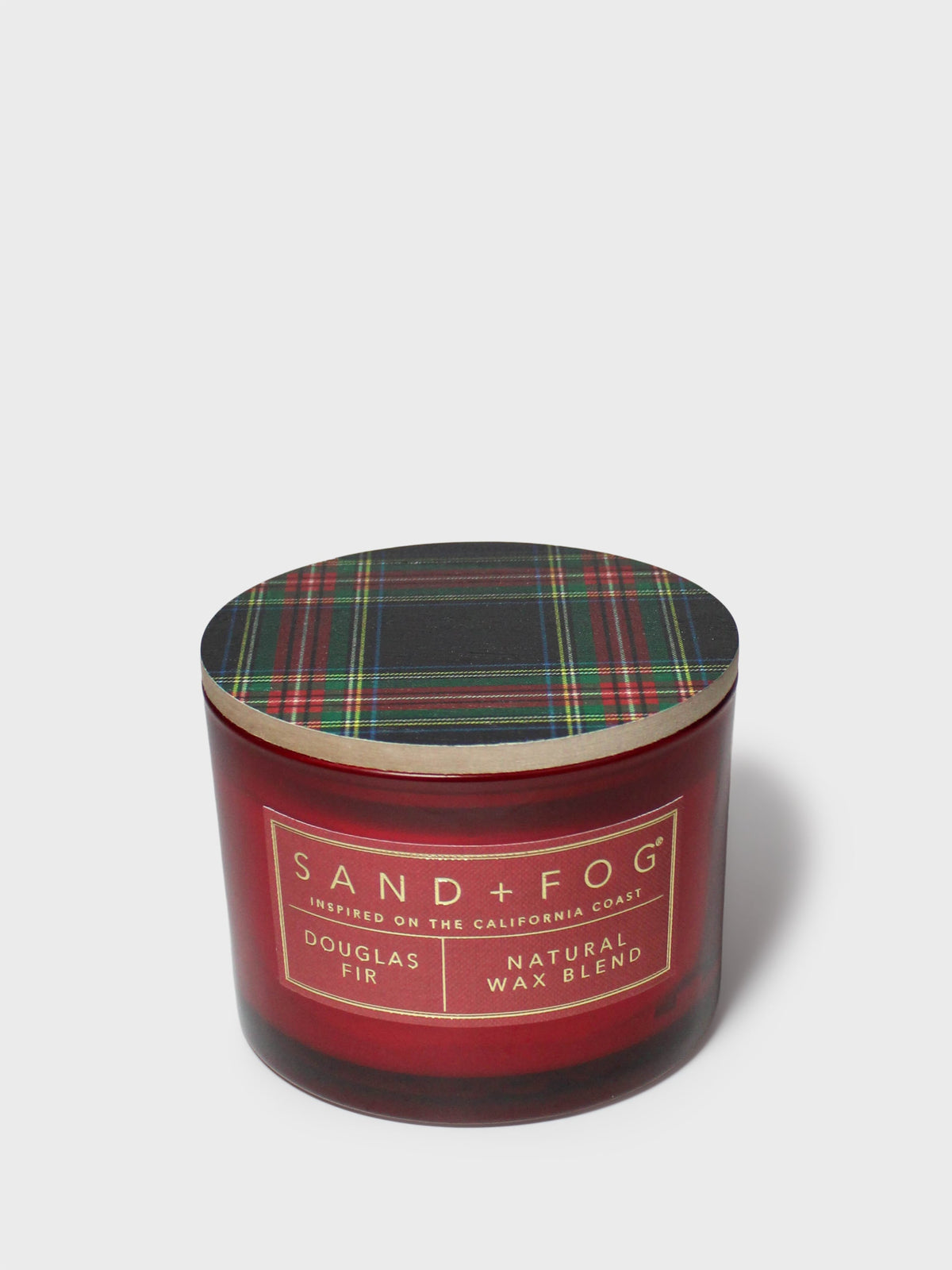 Douglas Fir 12 oz scented candle Red