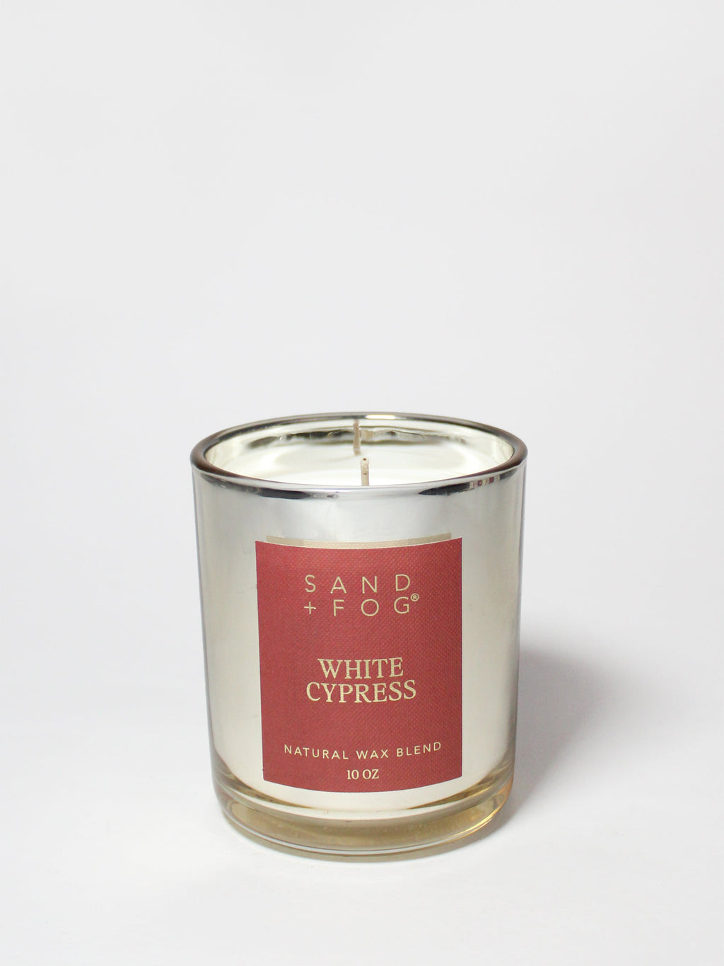 White Cypress 10 oz scented candle